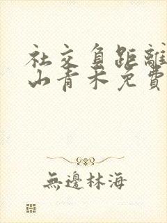 社交负距离by山青禾免费阅读封面