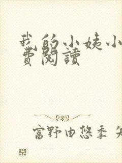 我的小姨小说免费阅读