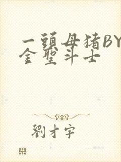 一头母猪BY黄金圣斗士