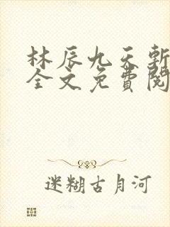 林辰九天斩神诀全文免费阅读笔趣阁