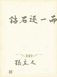 钻石逐一而归封面