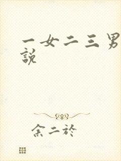 一女二三男事小说