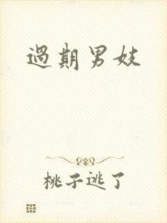 过期男妓封面