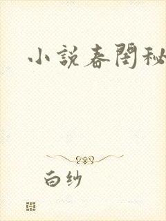小说春闺秘史