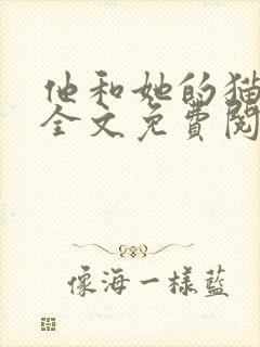 他和她的猫小说全文免费阅读笔趣阁封面