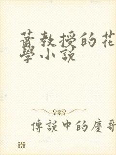 萧教授的花式教学小说