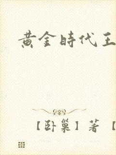 黄金时代王小波封面