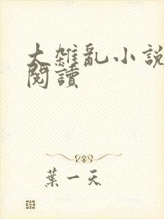 大杂乱小说目录阅读