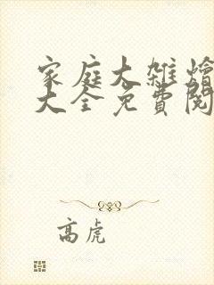 家庭大杂烩小说大全免费阅读