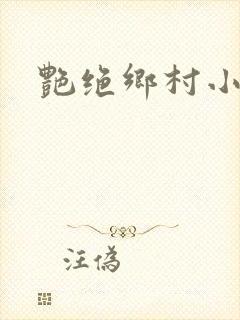 艳绝乡村小说封面