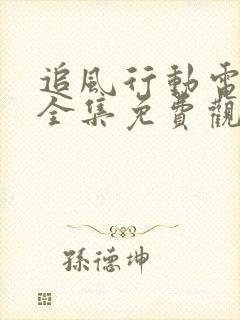 追风行动电视剧全集免费观看