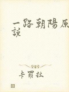 一路朝阳原著小说