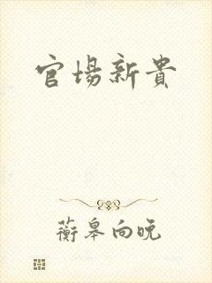 官场新贵