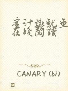 蜜汁炖鱿鱼小说在线阅读