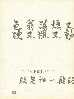 色翁荡熄又大又硬又粗又动态图