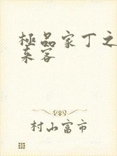 极品家丁之远方来客封面