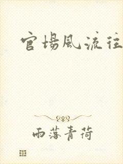 官场风流往事