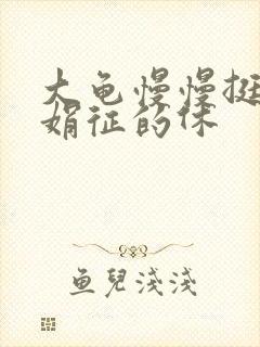 大龟慢慢挺进张娟征的休