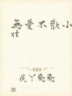 无爱不欢小说txt