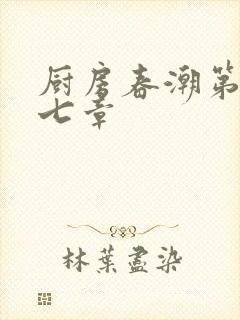 厨房春潮第三十七章