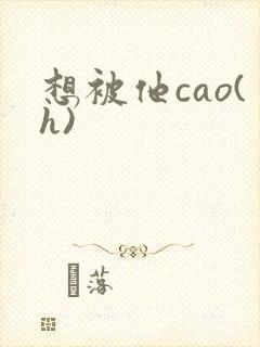 想被他cao(h)