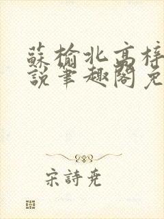 苏榆北高梓淇小说笔趣阁免费阅读