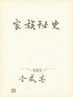 家族秘史封面