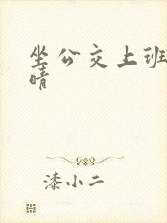 坐公交上班的苏晴封面