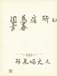 因为痛 所以叫青春封面