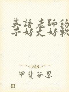 英语老师的小兔子好大好软水