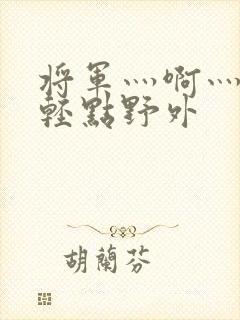 将军灬啊灬啊灬轻点野外