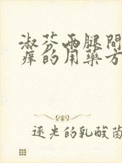 淑芬两腿间又痒痒的用药方法封面