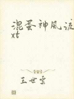 混蛋神风流史txt