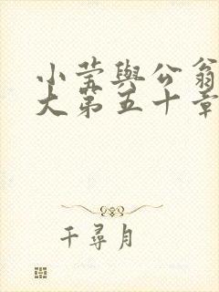 小莹与公翁熄粗大第五十章封面