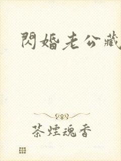 闪婚老公藏不住