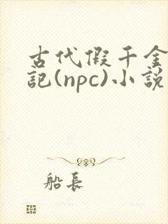 古代假千金挨日记(npc)小说封面