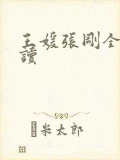 王媛张刚全文阅读封面