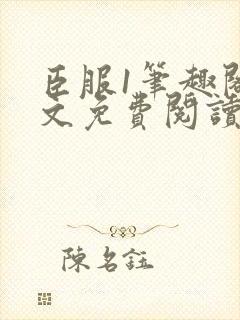 臣服1笔趣阁全文免费阅读无弹窗封面