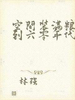 空间装满粮食回到六零年代