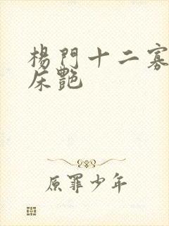杨门十二寡妇肉床艳