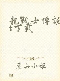 龙战士传说txt下载