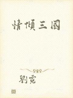 情倾三国封面