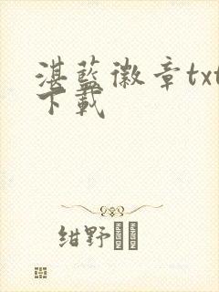 湛蓝徽章txt下载