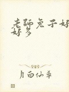 老师兔子好软水好多