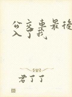 公交车最后一排入了我