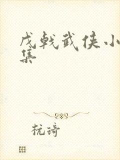 戊戟武侠小说全集