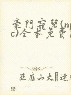 豪门宠儿(npc)全本免费阅读