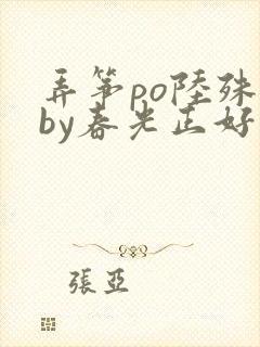 弄筝po陆殊词by春光正好