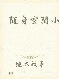 随身空间小说封面