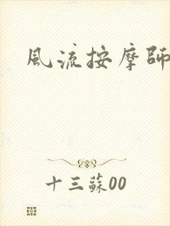 风流按摩师封面